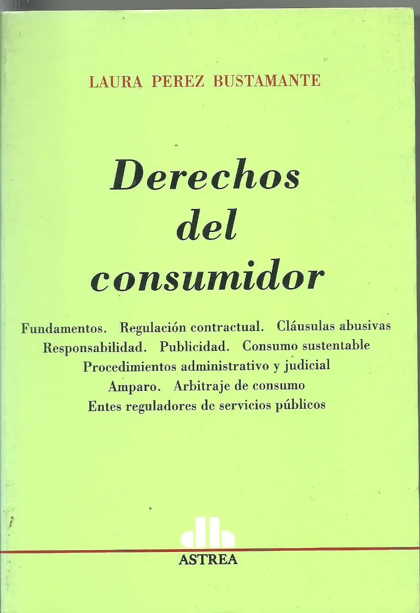 Portada: DERECHOS DEL CONSUMIDOR