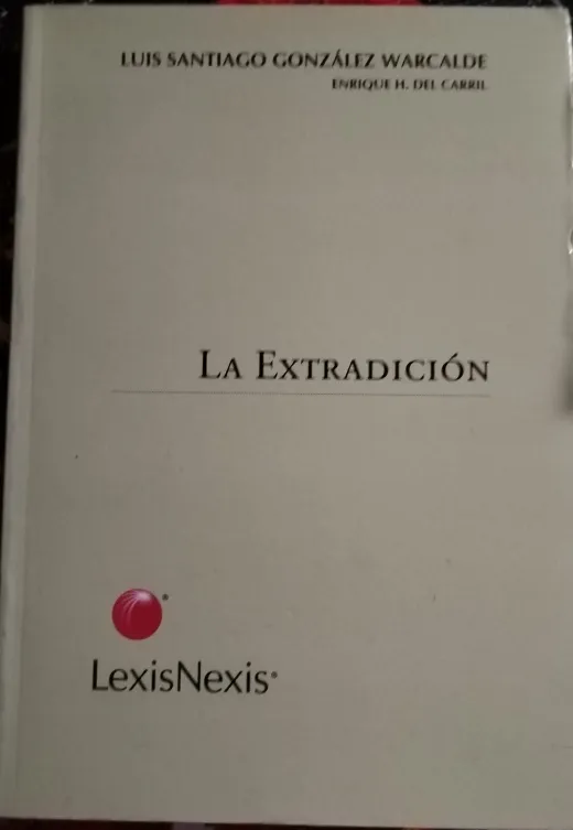 Portada: LA EXTRADICION