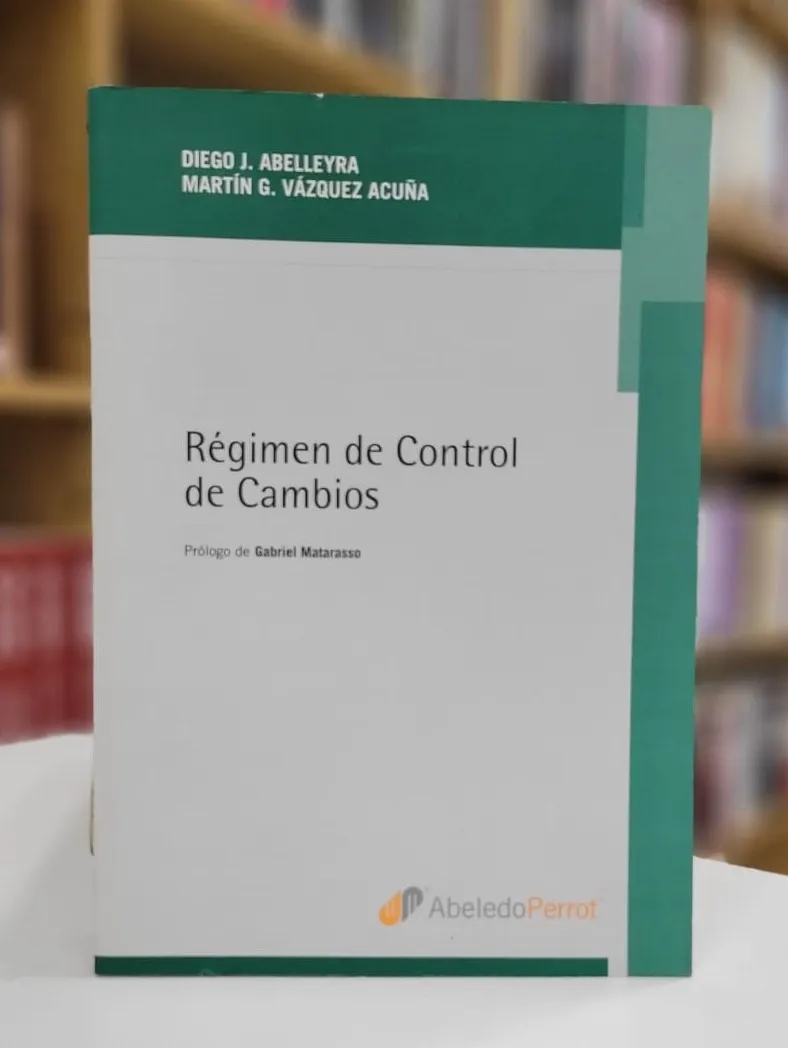 Portada: REGIMEN DE CONTROL DE CAMBIOS