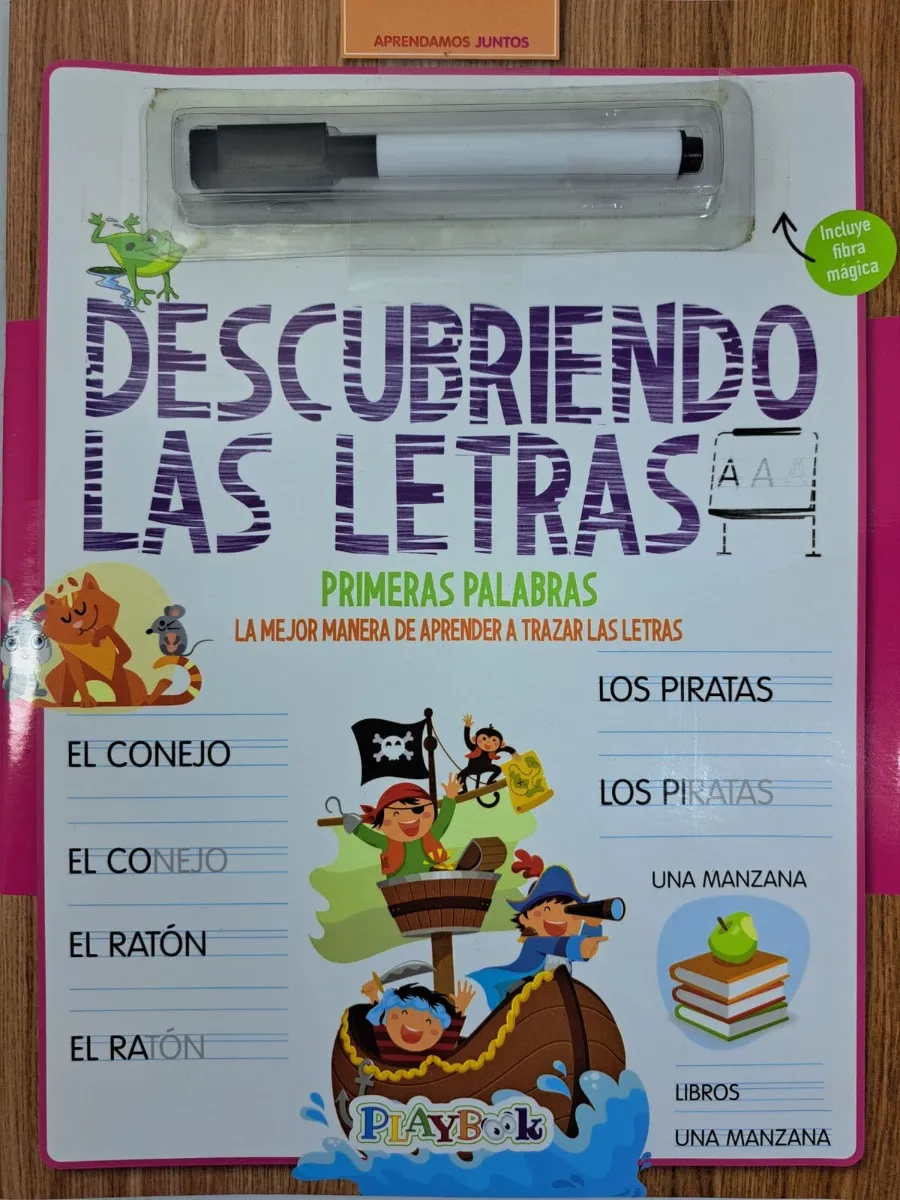 Portada: Descubriendo Las Letras