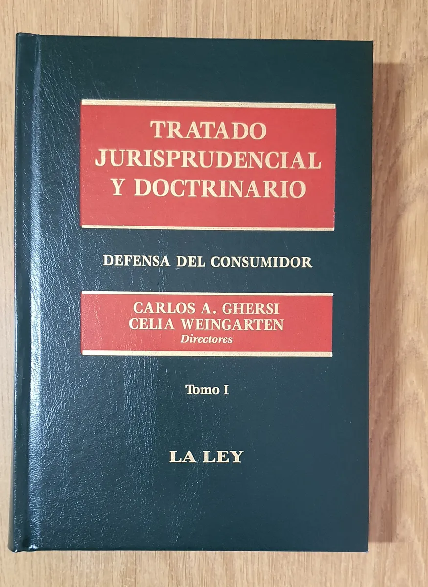Portada: TRATADO JURISPRUDENCIAL Y DOCTRINARIO - DEFENSA DEL CONSUMIDOR