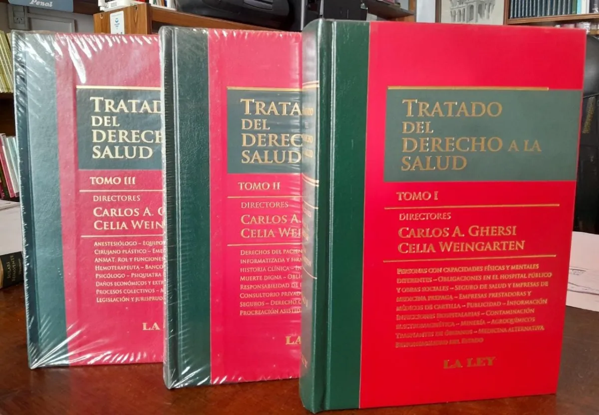 Portada: TRATADO DEL DERECHO SALUD