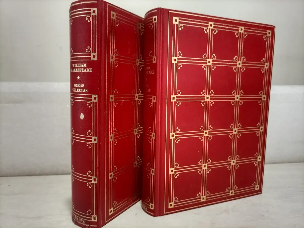 Portada: OBRAS SELECTAS DE WILLIAM SHAKESPEARE, DRAMAS COMEDIAS