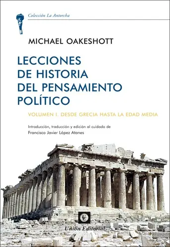 Portada: LECCIONES DE HISTORIA DEL PENSAMIENTO POLITICO