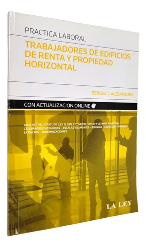 Portada: TRABAJADORES DE EDIFICIOS DE RENTA Y PROPIEDAD HORIZONTAL
