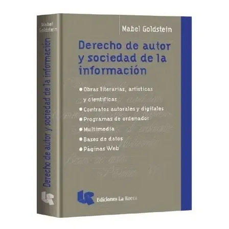 Portada: Derecho De Autor Y Sociedad De La Información
