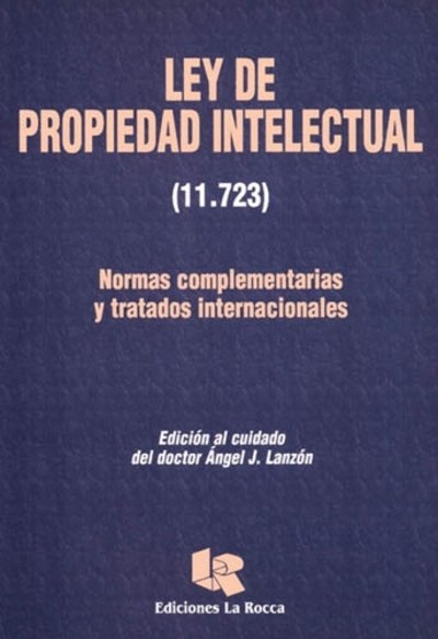 Portada: LEY DE PROPIEDAD INTELECTUAL