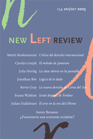 Portada: NEW LEFT REVIEW 74 MAY/JUN 2012