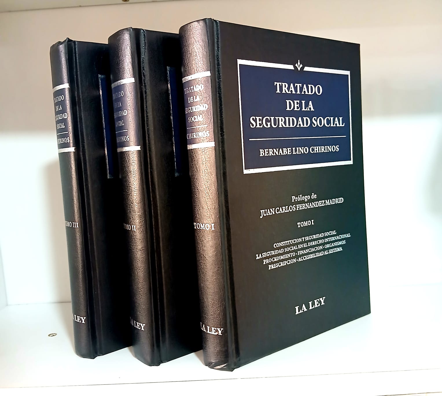 Portada: TRATADO DE SEGURIDAD SOCIAL (3 TOMOS)