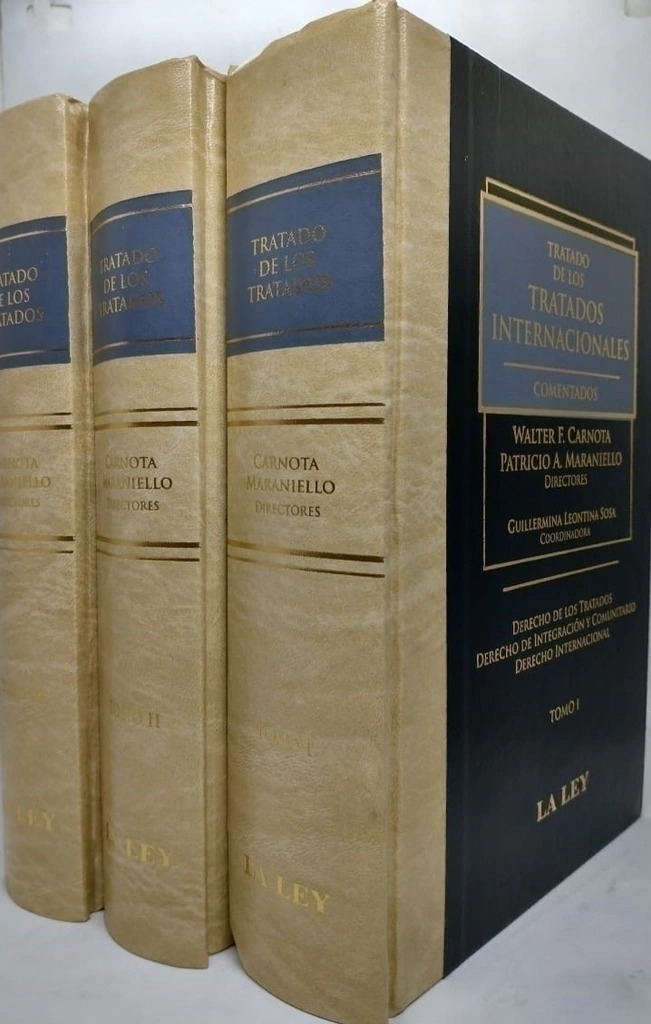 Portada: TRATADO DE LOS TRATADOS INTERNACIONALES - COMENTADOS (3 TOMOS)
