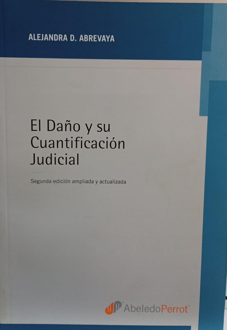 Portada: EL DAÑO Y SU CUANTIFICACION JUDICIAL