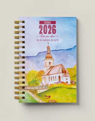 AGENDA 2026 DÍA POR DÍA EN EL CAMINO DE LA FE (TAPA BLANDA) — - (portada)
