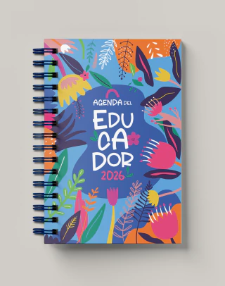 Portada: AGENDA DEL EDUCADOR 2026 (TAPA BLANDA)