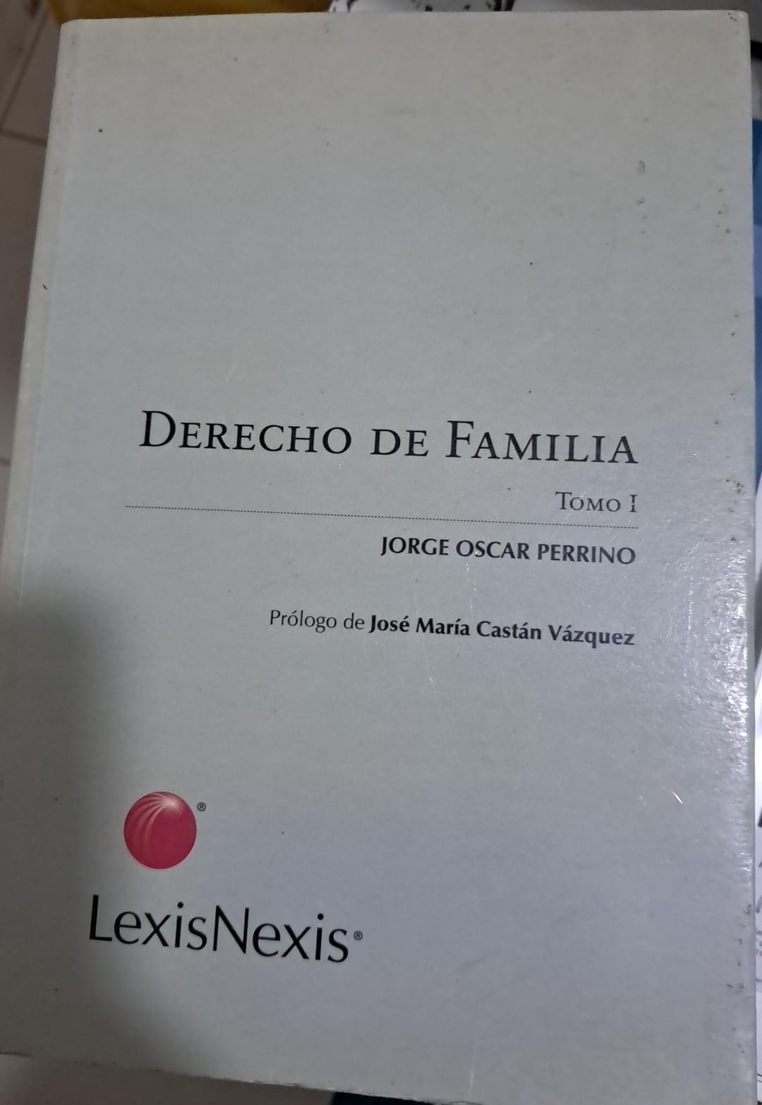 Portada: DERECHO DE FAMILIA I