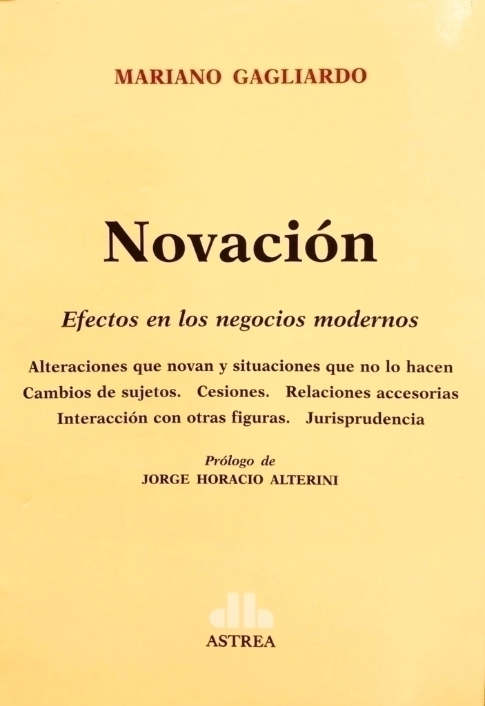 Portada: NOVACION