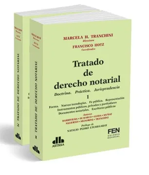 Portada: TRATADO DE DERECHO NOTARIAL 2 TOMOS