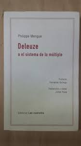 Portada: DELEUZE O EL SISTEMA DE LO MULTIPLE