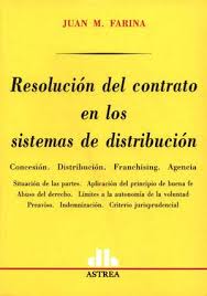 Portada: RESOLUCION DEL CONTRATO EN LOS SISTEMAS DE DISTRIBUCION