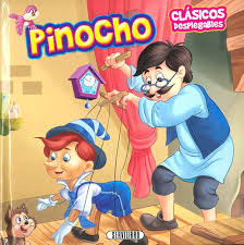 Portada: PINOCHO - CLASICOS DESPLEGABLES