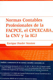 Portada: NORMAS CONTABLES PROFESIONALES DE LA FACPCE, EL CPCECABA, LA CNV Y LA IGJ