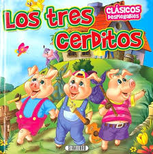 Portada: LOS TRES CERDITOS - CLASICOS DESPLEGABLES
