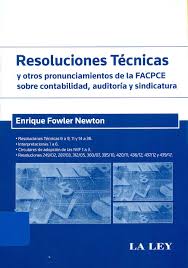Portada: RESOLUCIONES TECNICAS Y OTROS PRONUNCIAMIENTOS DE LA FAPCE SOBRE CONTABILIDAD, AUDITORIA Y SINDICATURA