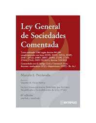 Portada: LEY GENERAL DE SOCIEDADES COMENTADA