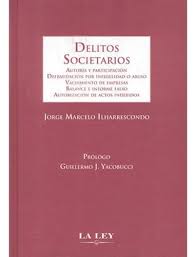 Portada: DELITOS SOCIETARIOS