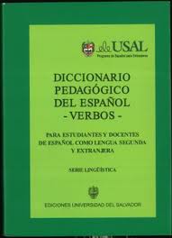 Portada: DICCIONARIO PEDAGOGICO DEL ESPAÑOL -VERBOS-