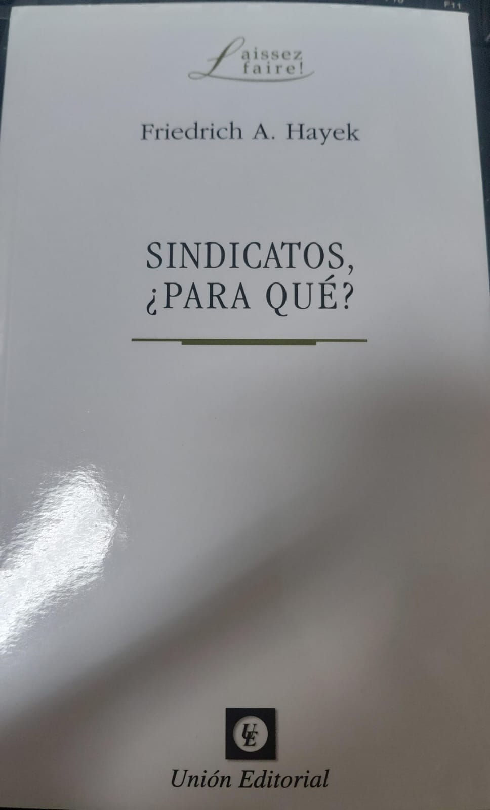 Portada: SINDICATOS ¿PARA QUE?