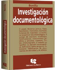 Portada: INVESTIGACION DOCUMENTOLOGICA