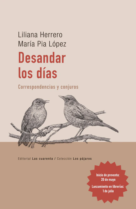 Portada: DESANDAR LOS DIAS