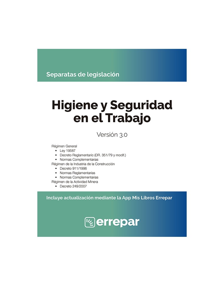 Portada: HIGIENE Y SEGURIDAD EN EL TRABAJO