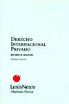 Portada: DERECHO INTERNACIONAL PRIVADO